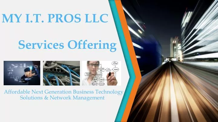 my i t pros llc services offering