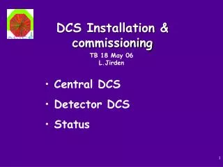 DCS Installation &amp; commissioning