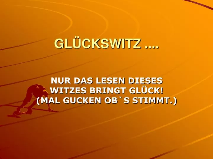 gl ckswitz