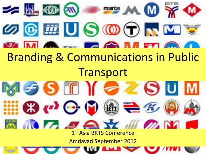 branding communications in public transport