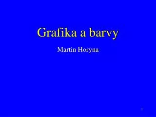 grafika a barvy