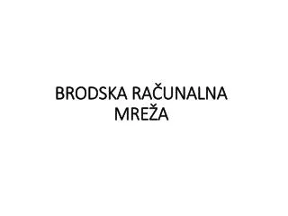 brodska ra unalna mre a