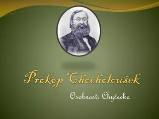 prokop chocholou ek