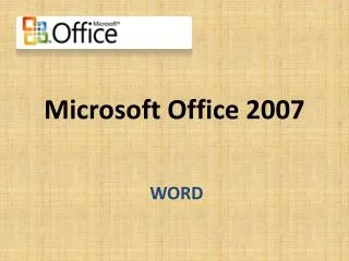 microsoft office 2007