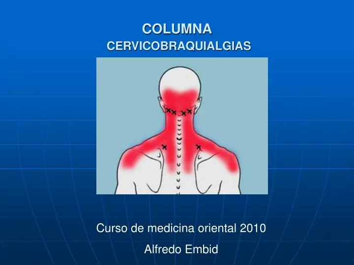 columna cervicobraquialgias