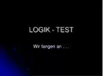 LOGIK - TEST