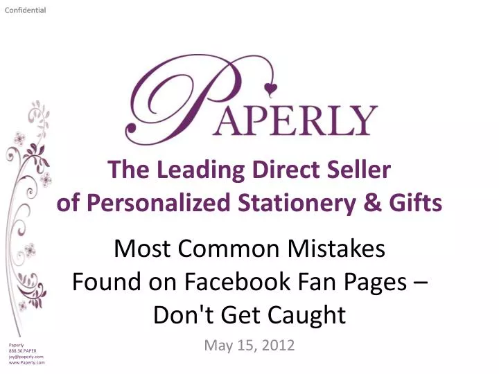 most common mistakes found on facebook fan pages don t get caught may 15 2012