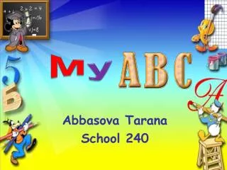 Abbasova Tarana School 240