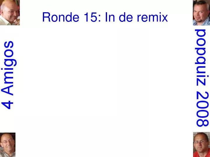 ronde 15 in de remix