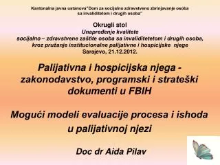 doc dr aida pilav