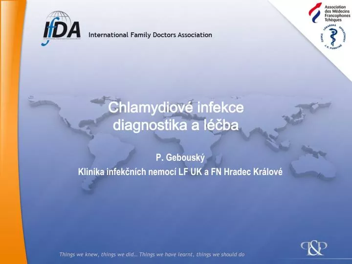 chlamydiov infekce diagnostika a l ba