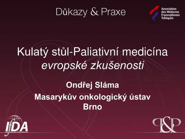 ond ej sl ma masaryk v onkologick stav brno