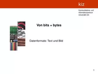 von bits bytes