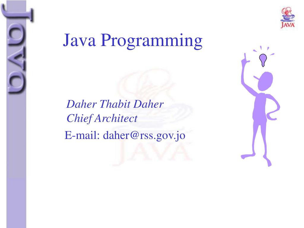 PPT - Java Programming PowerPoint Presentation, free download - ID:4979948