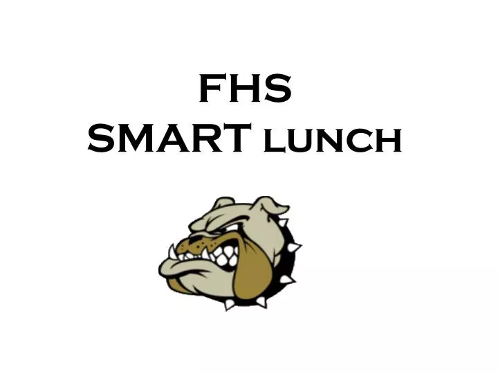 fhs smart lunch