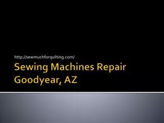 Sewing Machines Repair