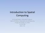 Introduction to Spatial Computing - slide 1