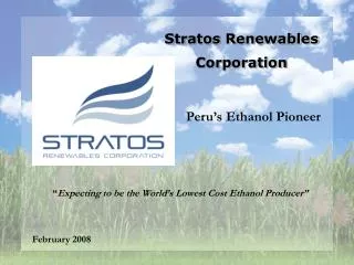 Stratos Renewables Corporation