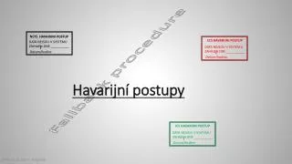 havarijn postupy
