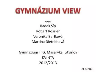 gymn zium view