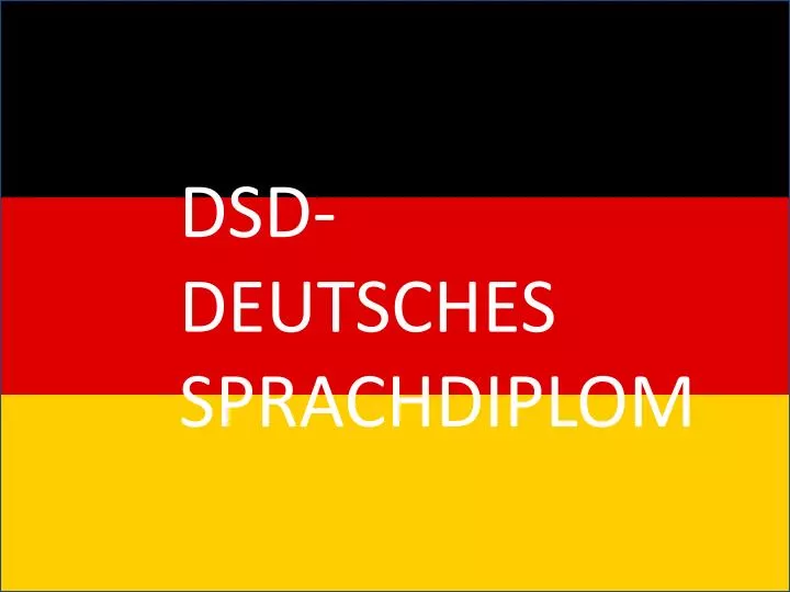 dsd deutsches sprachdiplom