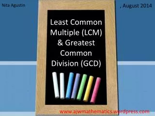 Least Common Multiple (LCM) &amp; Greatest Common Division (GCD)