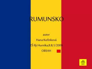 rumunsko