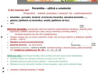 keramika u itn a umeleck