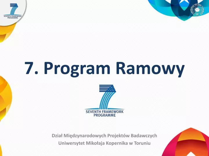 7 program ramowy