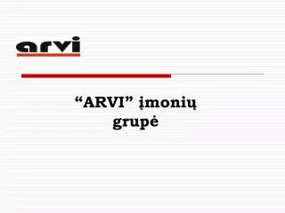 arvi moni grup