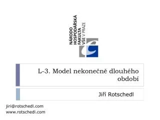 l 3 model nekone n dlouh ho obdob
