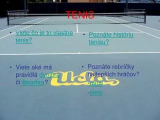 tenis