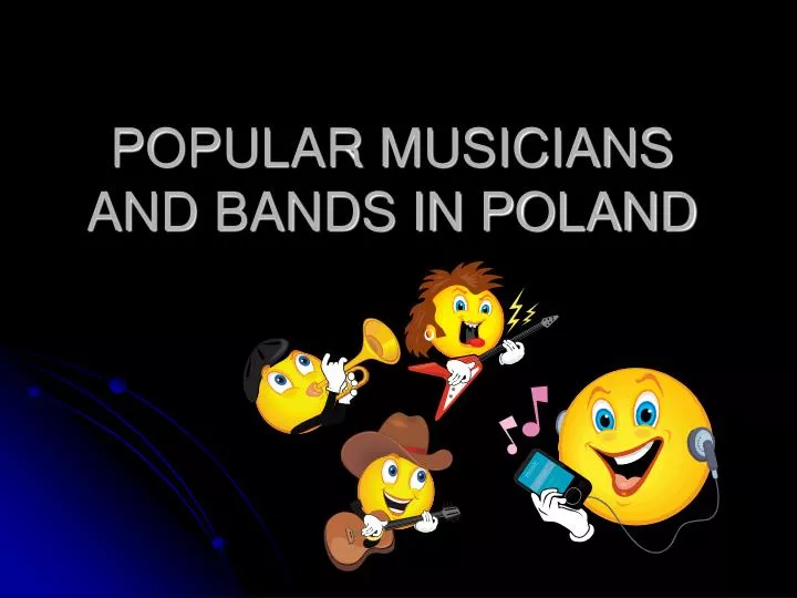 popular musicians and bands in poland
