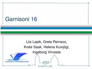garnisoni 16