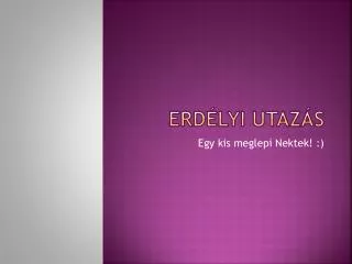 erd lyi utaz s