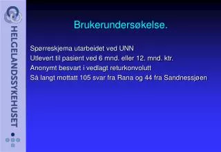 brukerunders kelse