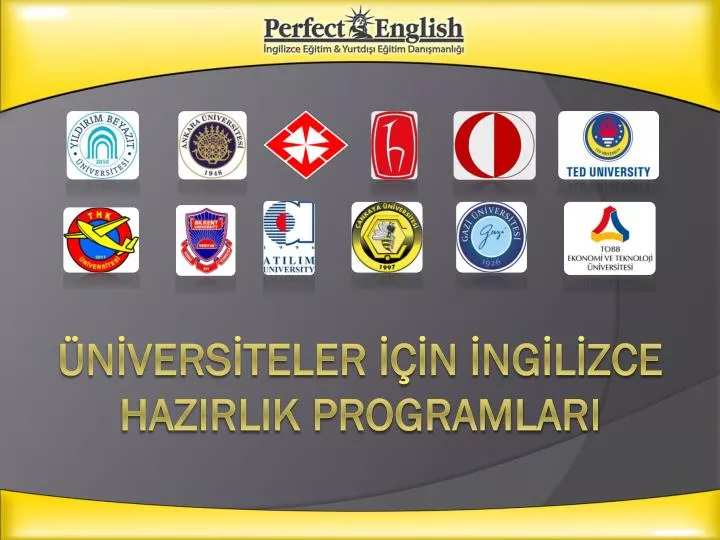 n vers teler n ng l zce hazirlik programlari