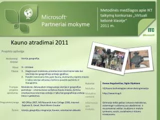 kauno atradimai 2011