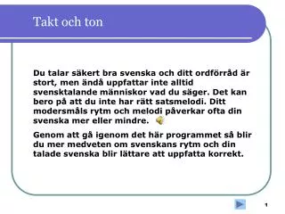 takt och ton