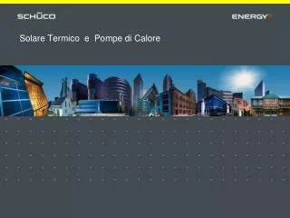 solare termico e pompe di calore