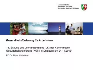 gesundheitsf rderung f r arbeitslose