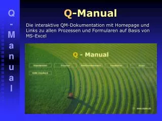 q manual