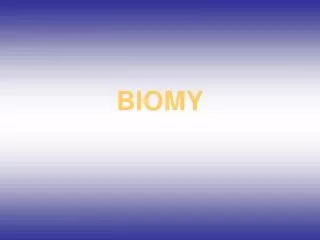 biomy