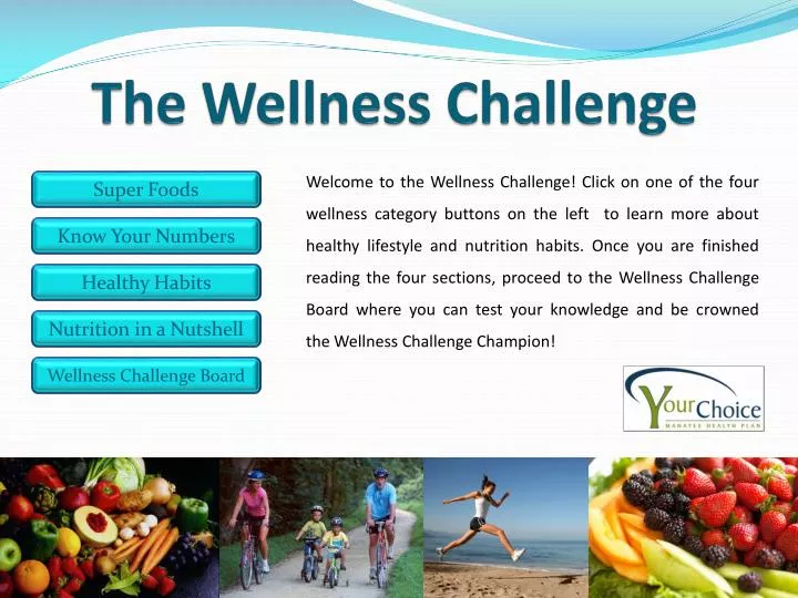 t he wellness challenge