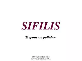 sifilis
