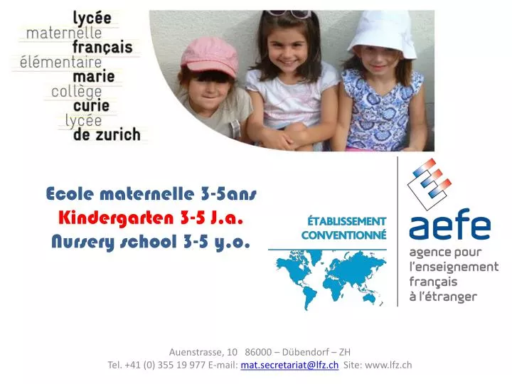 ecole maternelle 3 5ans kindergarten 3 5 j a nursery school 3 5 y o