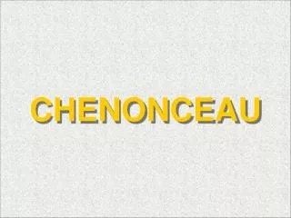 chenonceau