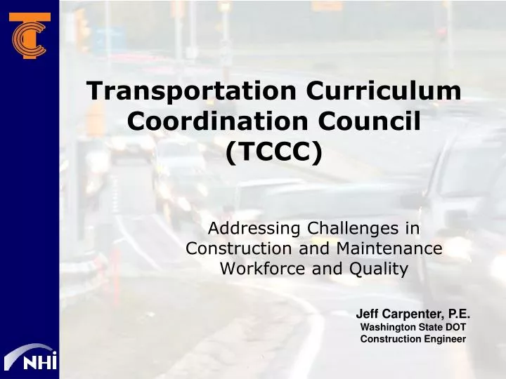 transportation curriculum coordination council tccc