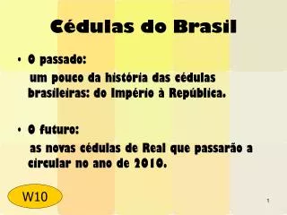 c dulas do brasil