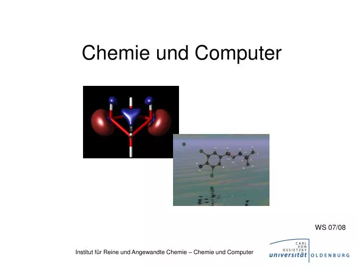 chemie und computer